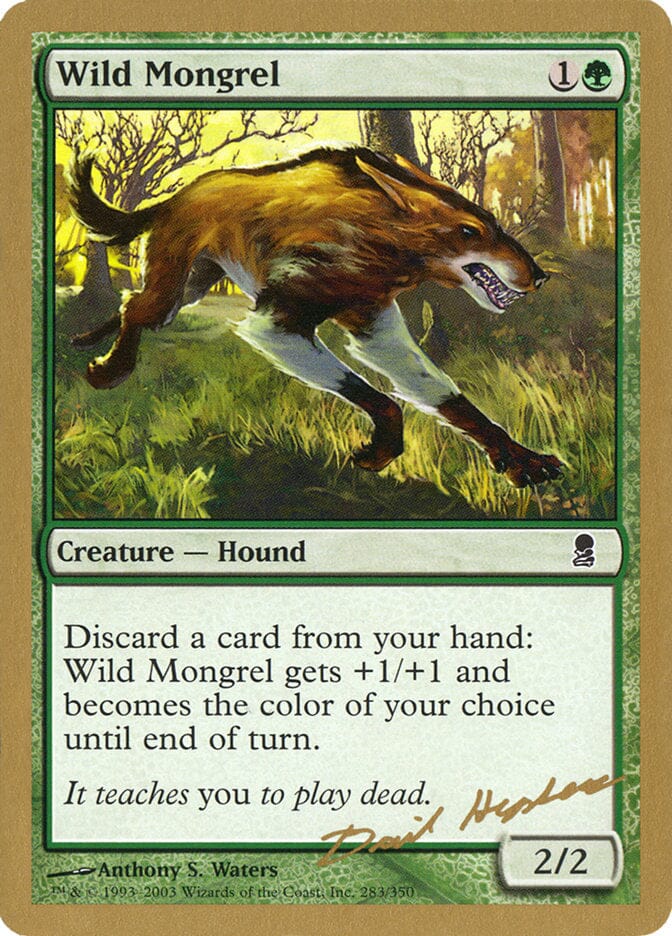 Wild Mongrel (Dave Humpherys) [World Championship Decks 2003] MTG Single Magic: The Gathering  | Multizone: Comics And Games
