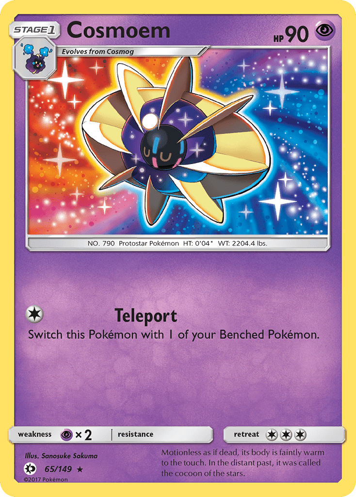 Cosmoem (65/149) [Sun & Moon: Base Set] Pokemon Single Pokémon  | Multizone: Comics And Games