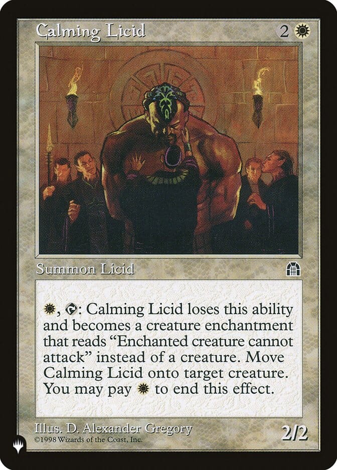 Calming Licid [The List] MTG Single Magic: The Gathering  | Multizone: Comics And Games