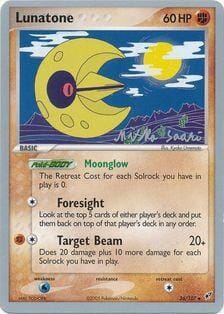 Lunatone (36/107) (Suns & Moons - Miska Saari) [World Championships 2006] Pokemon Single Pokémon  | Multizone: Comics And Games