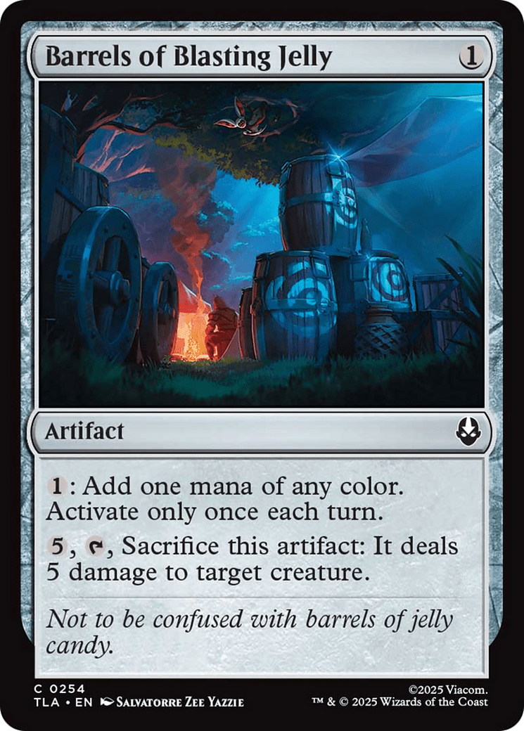 Barrels of Blasting Jelly [Avatar: The Last Airbender] MTG Single Magic: The Gathering  | Multizone: Comics And Games