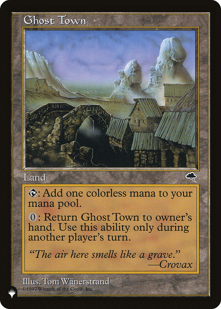 Ghost Town [The List] MTG Single Magic: The Gathering  | Multizone: Comics And Games