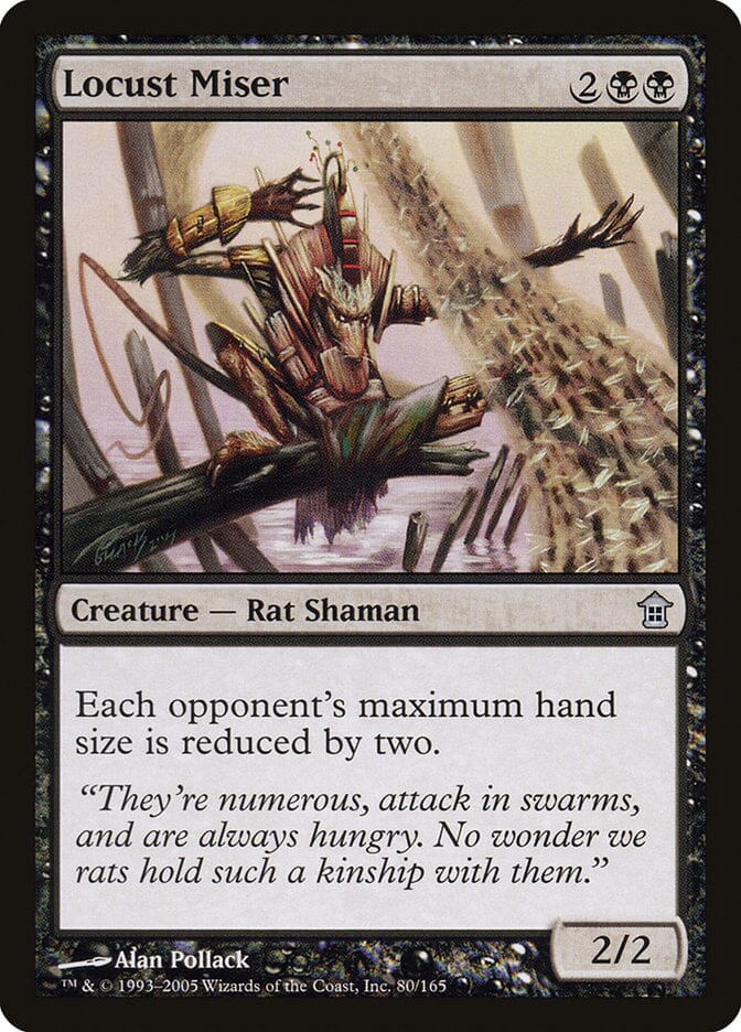 Locust Miser [Saviors of Kamigawa] MTG Single Magic: The Gathering  | Multizone: Comics And Games