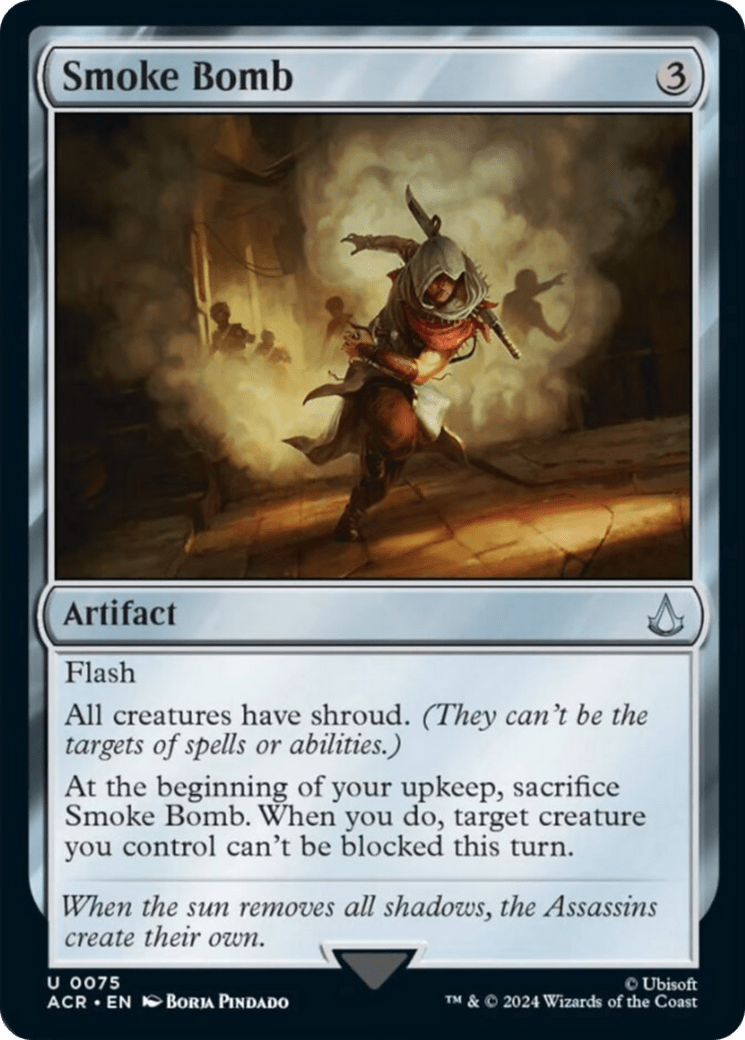 Smoke Bomb [Assassin's Creed] MTG Single Magic: The Gathering  | Multizone: Comics And Games