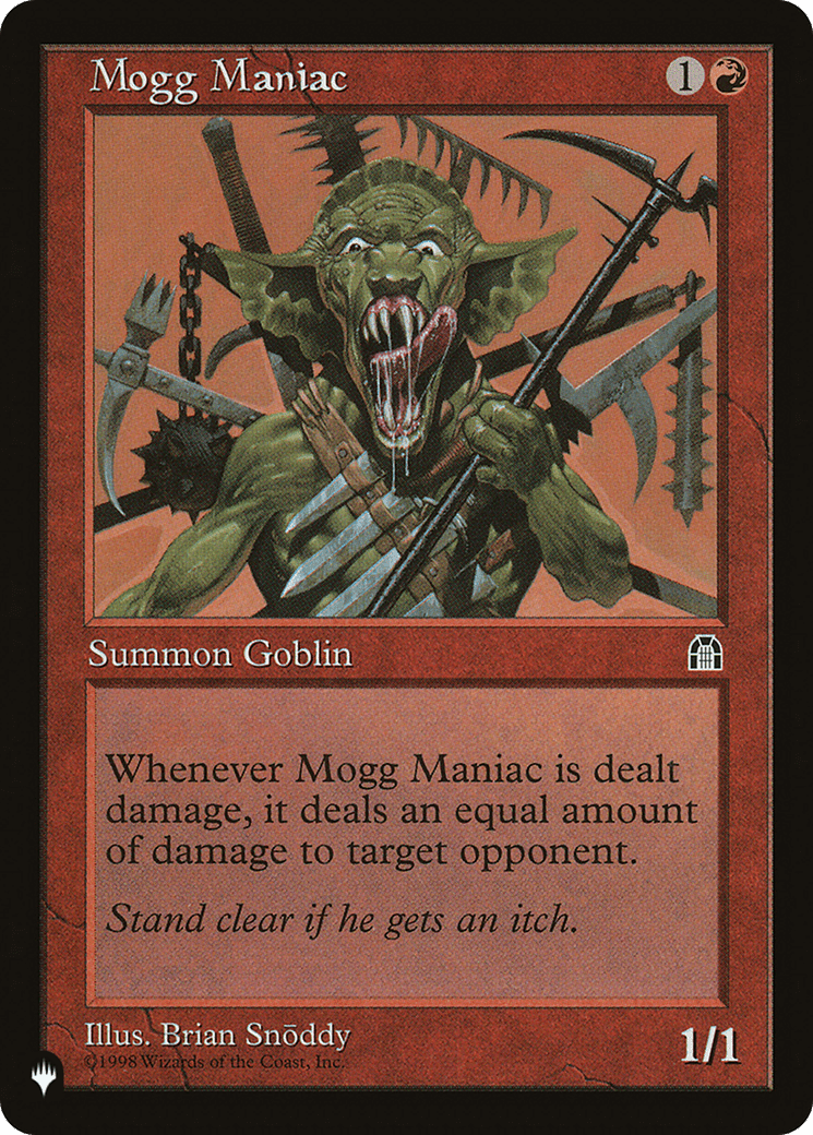 Mogg Maniac [The List] MTG Single Magic: The Gathering  | Multizone: Comics And Games
