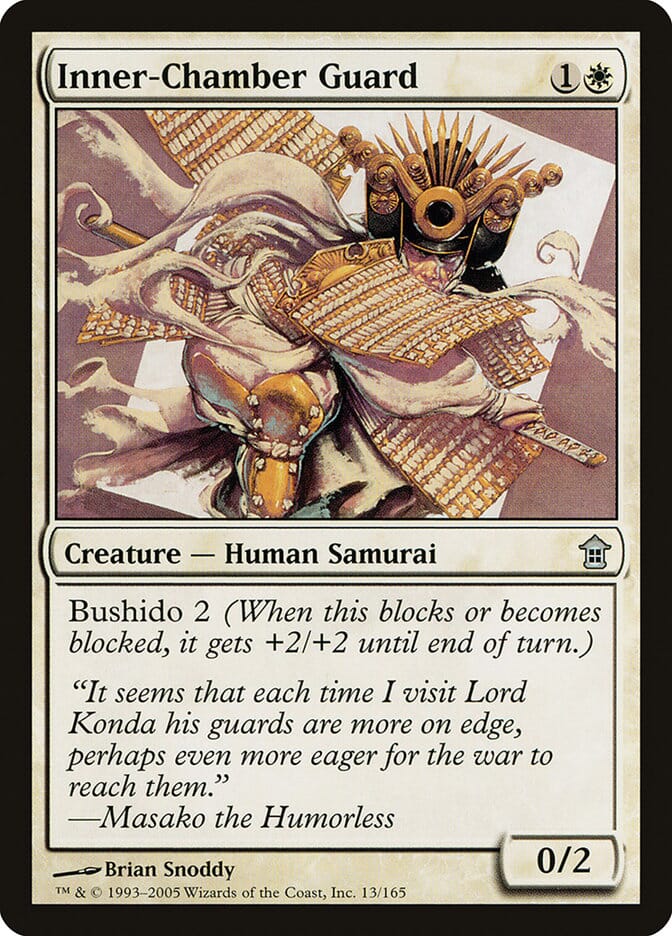 Inner-Chamber Guard [Saviors of Kamigawa] MTG Single Magic: The Gathering  | Multizone: Comics And Games