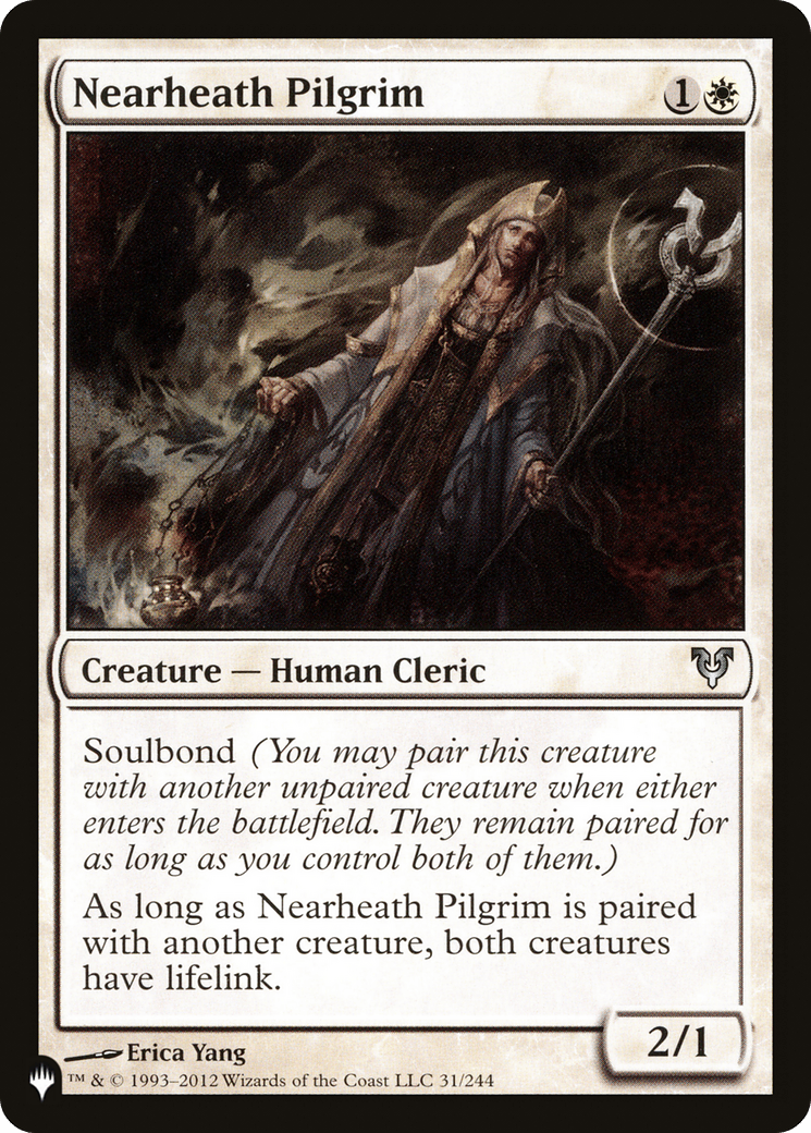 Nearheath Pilgrim [The List] MTG Single Magic: The Gathering  | Multizone: Comics And Games