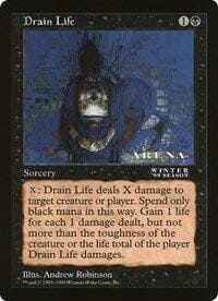 Drain Life (Oversized) [Oversize Cards] MTG Single Magic: The Gathering  | Multizone: Comics And Games
