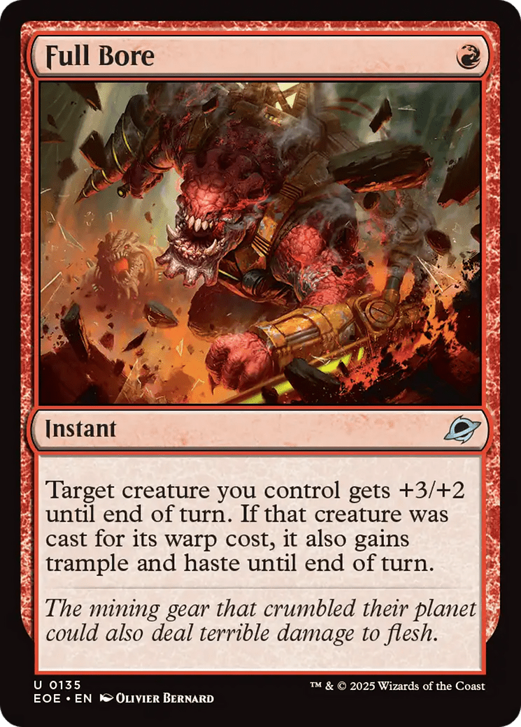 Full Bore [Edge of Eternities] MTG Single Magic: The Gathering  | Multizone: Comics And Games