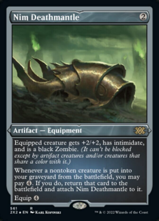 Nim Deathmantle (Foil Etched) [Double Masters 2022] MTG Single Magic: The Gathering  | Multizone: Comics And Games