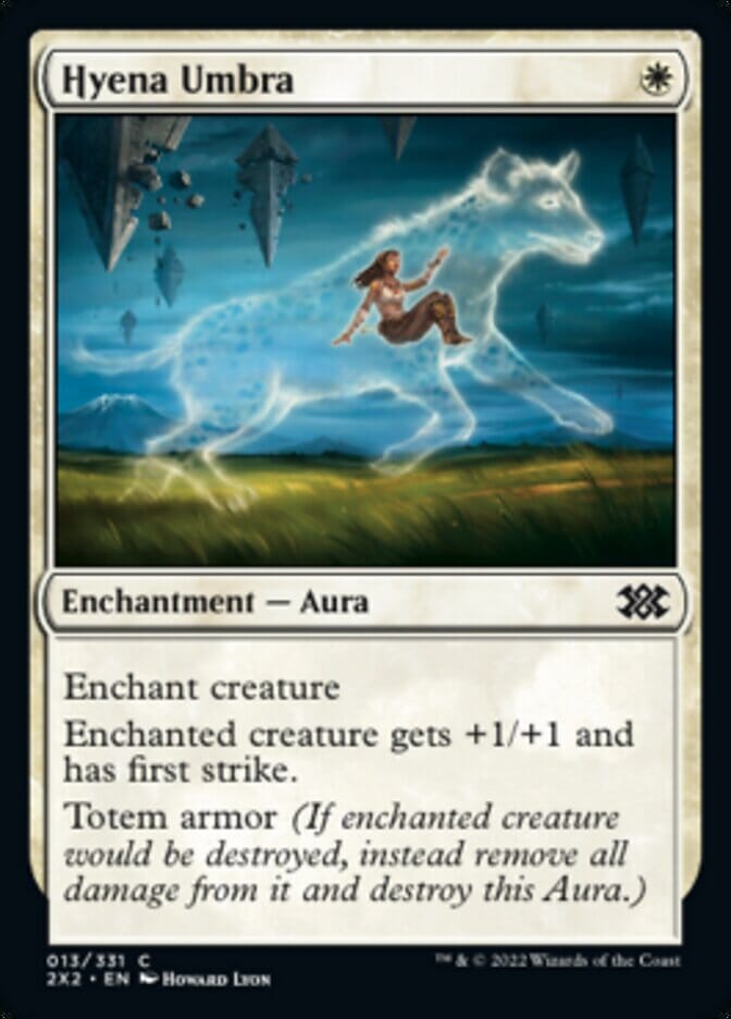 Hyena Umbra [Double Masters 2022] MTG Single Magic: The Gathering  | Multizone: Comics And Games