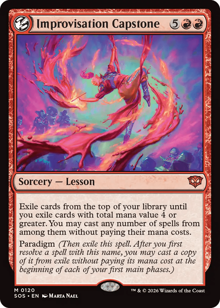 Improvisation Capstone [Secrets of Strixhaven] MTG Single Magic: The Gathering  | Multizone: Comics And Games