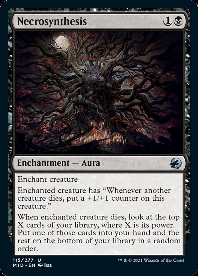 Necrosynthesis [Innistrad: Midnight Hunt] MTG Single Magic: The Gathering  | Multizone: Comics And Games