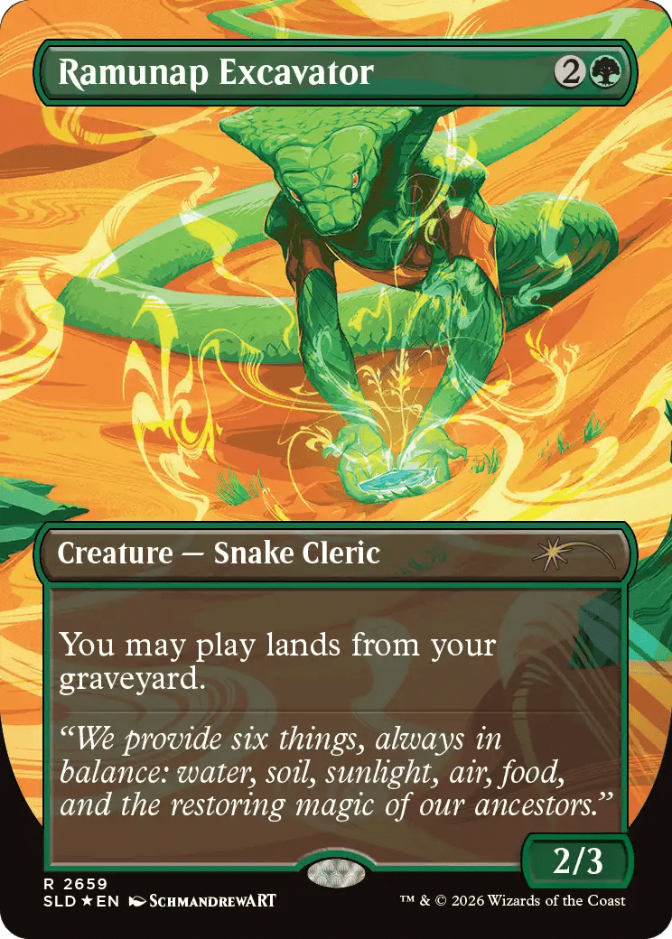 Ramunap Excavator [Secret Lair Drop Series] MTG Single Magic: The Gathering  | Multizone: Comics And Games