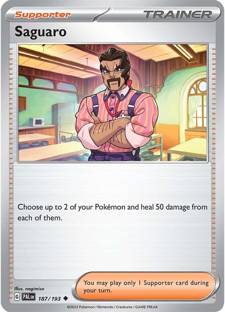 Saguaro (187/193) [Scarlet & Violet: Paldea Evolved] Pokemon Single Pokémon  | Multizone: Comics And Games