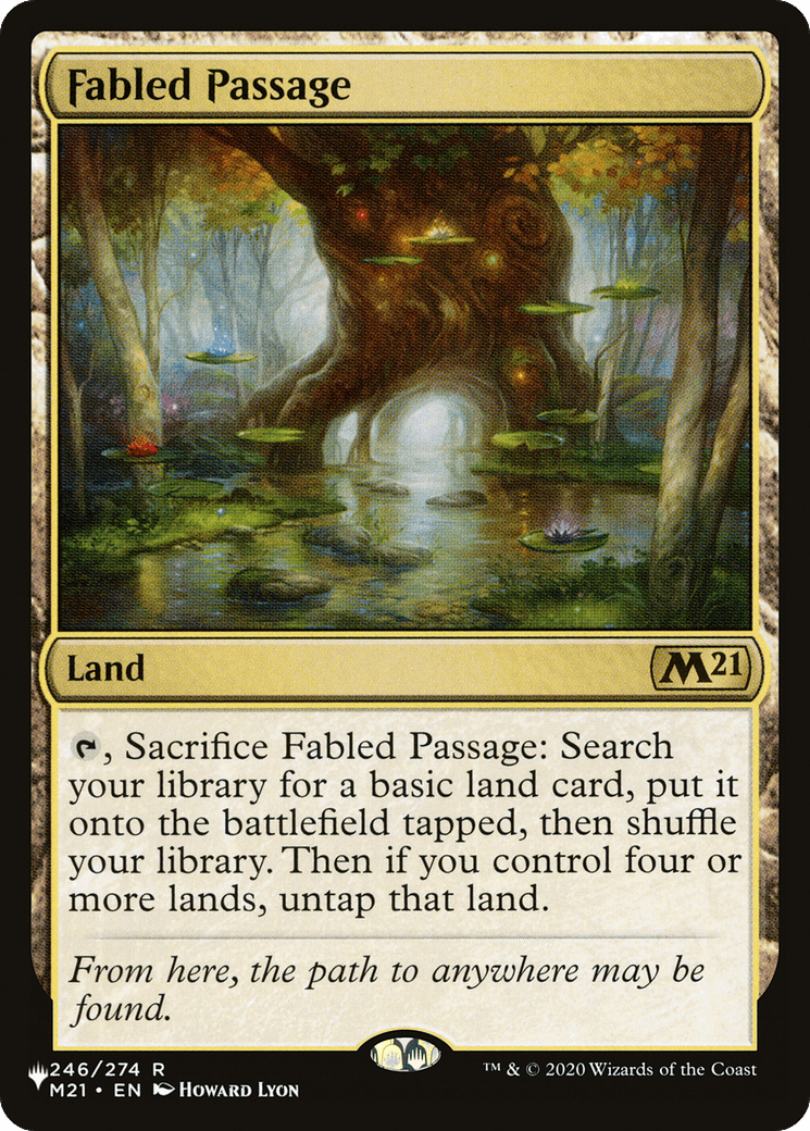 Fabled Passage (M21) [The List] MTG Single Magic: The Gathering  | Multizone: Comics And Games