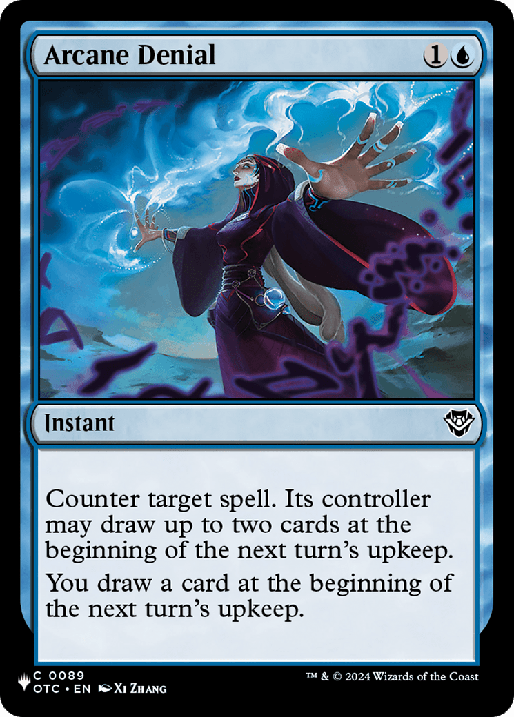 Arcane Denial (OTC) [The List] MTG Single Magic: The Gathering  | Multizone: Comics And Games