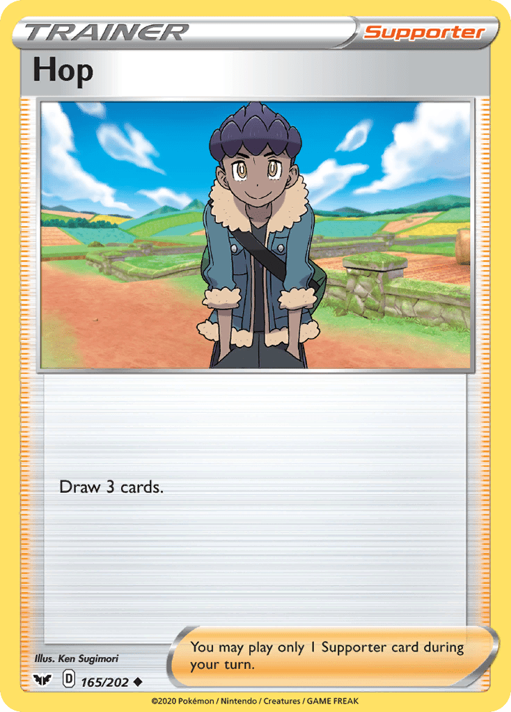 Hop (165/202) [Sword & Shield: Base Set] Pokemon Single Pokémon  | Multizone: Comics And Games