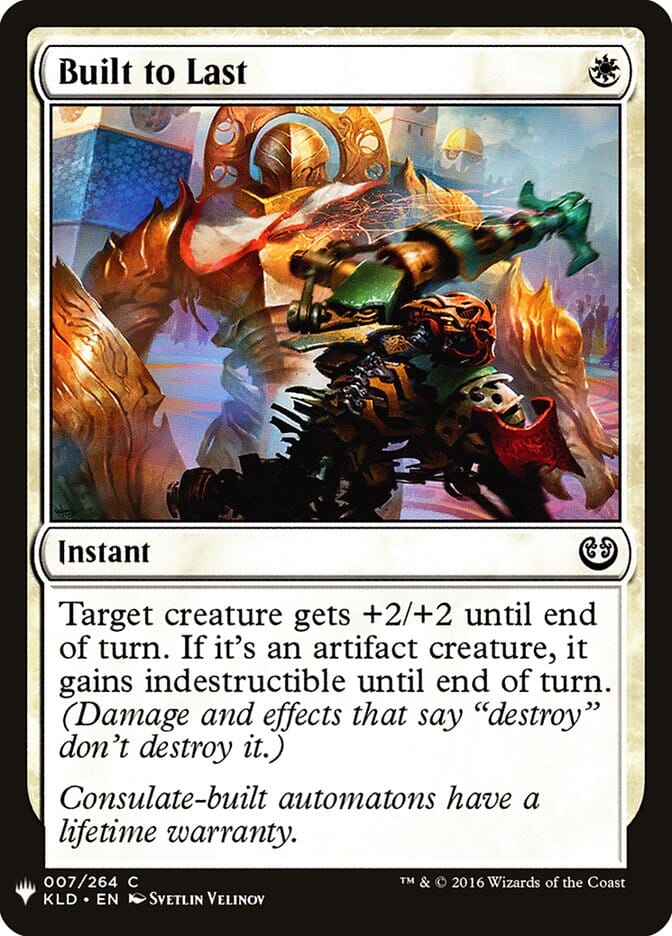 Built to Last [Mystery Booster] MTG Single Magic: The Gathering  | Multizone: Comics And Games