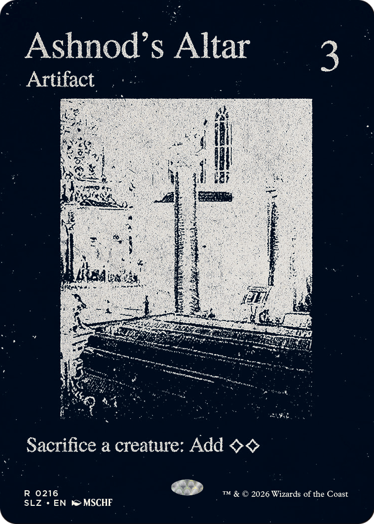 Ashnod's Altar (0216) [Secret Lair x MSCHF: The Zeta Set] | Multizone: Comics And Games