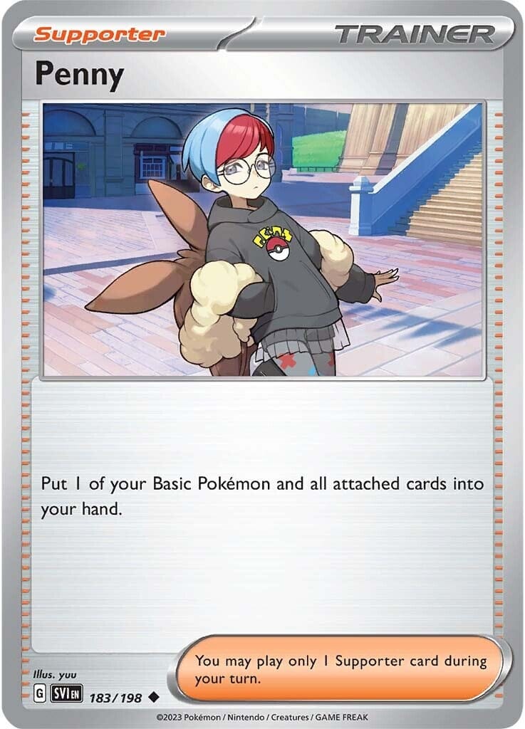 Penny (183/198) [Scarlet & Violet: Base Set] Pokemon Single Pokémon  | Multizone: Comics And Games