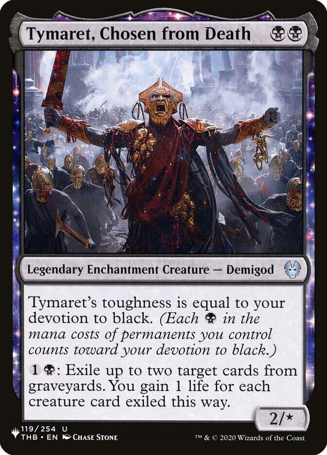 Tymaret, Chosen from Death [The List] MTG Single Magic: The Gathering  | Multizone: Comics And Games