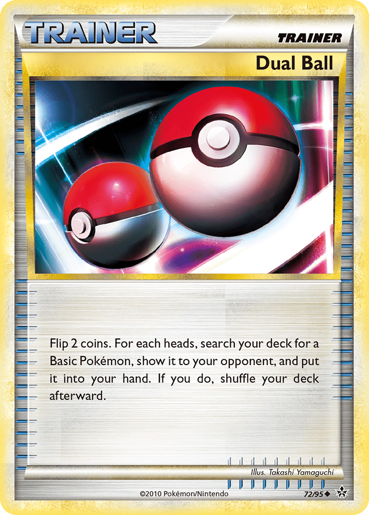 Dual Ball (72/95) [HeartGold & SoulSilver: Unleashed] Pokemon Single Pokémon  | Multizone: Comics And Games