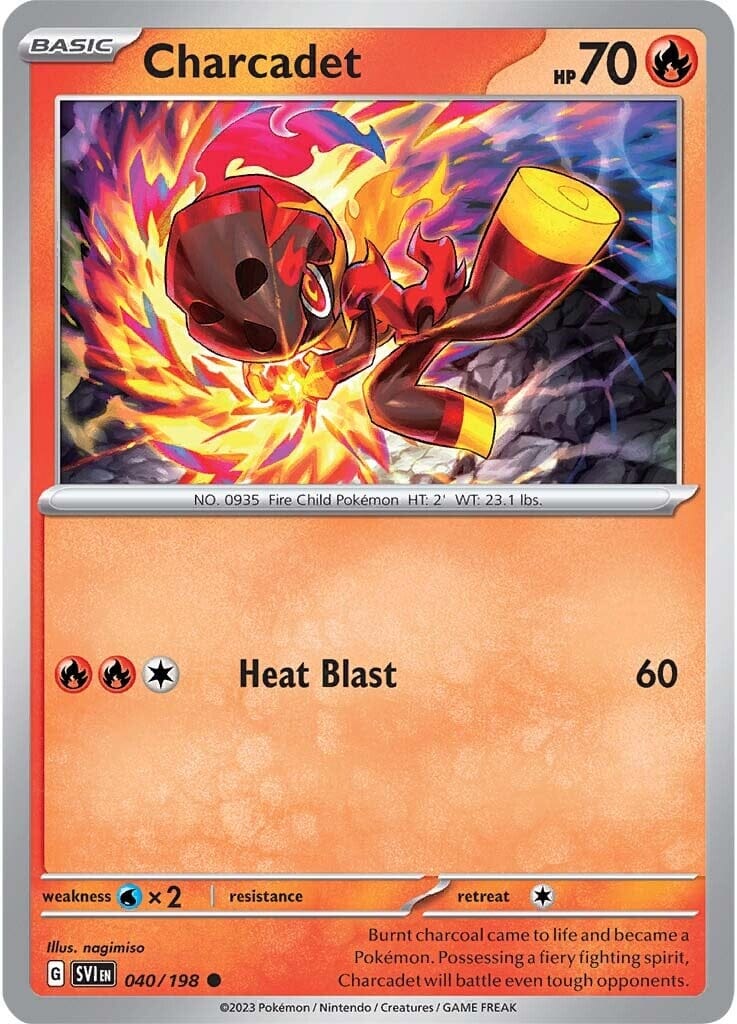 Charcadet (040/198) [Scarlet & Violet: Base Set] Pokemon Single Pokémon  | Multizone: Comics And Games