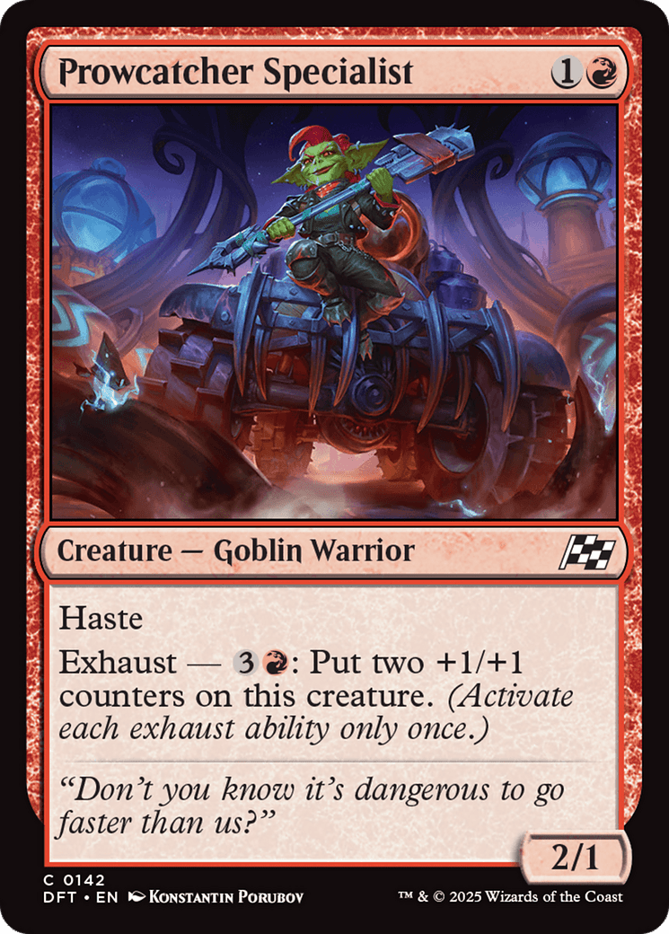 Prowcatcher Specialist [Aetherdrift] MTG Single Magic: The Gathering  | Multizone: Comics And Games
