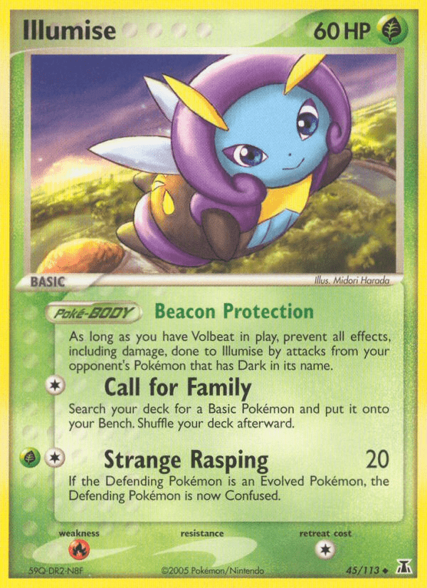 Illumise (45/113) [EX: Delta Species] Pokemon Single Pokémon  | Multizone: Comics And Games