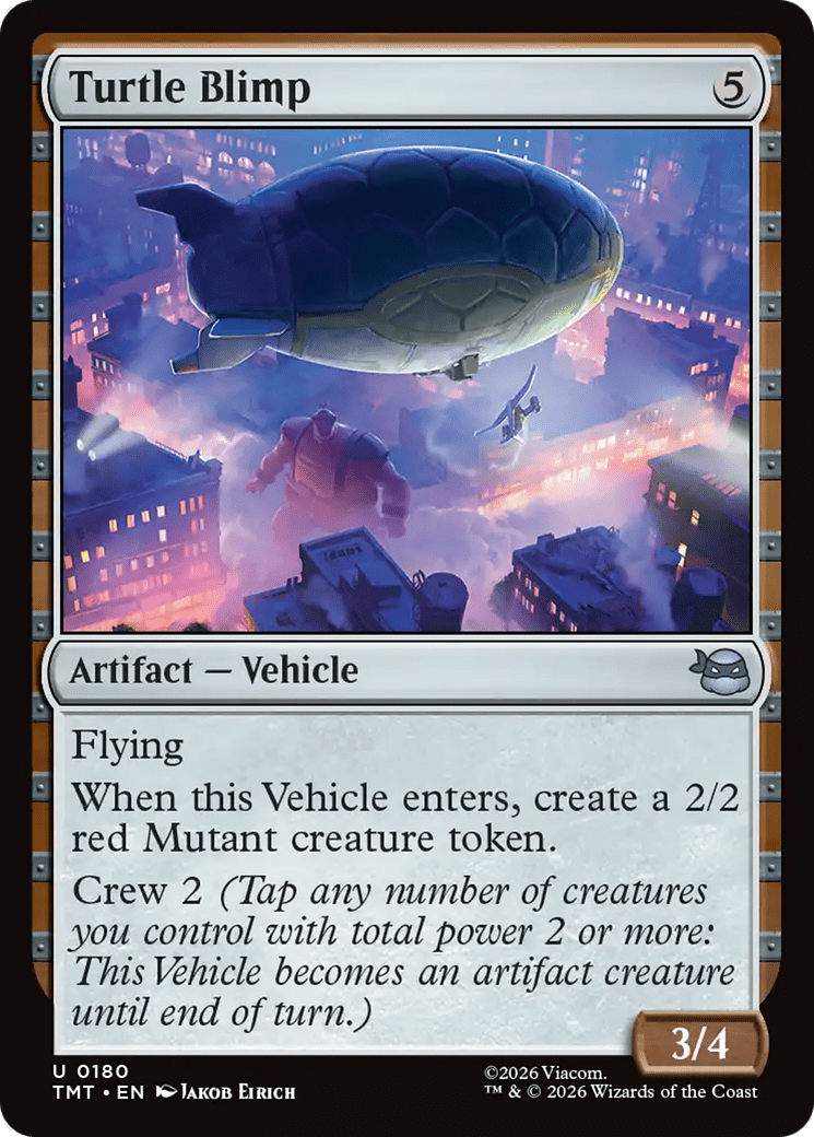 Turtle Blimp [Teenage Mutant Ninja Turtles] MTG Single Magic: The Gathering  | Multizone: Comics And Games