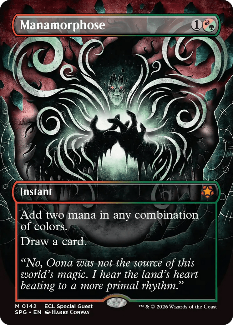 Manamorphose (Borderless) [Lorwyn Eclipsed Special Guests] MTG Single Magic: The Gathering  | Multizone: Comics And Games