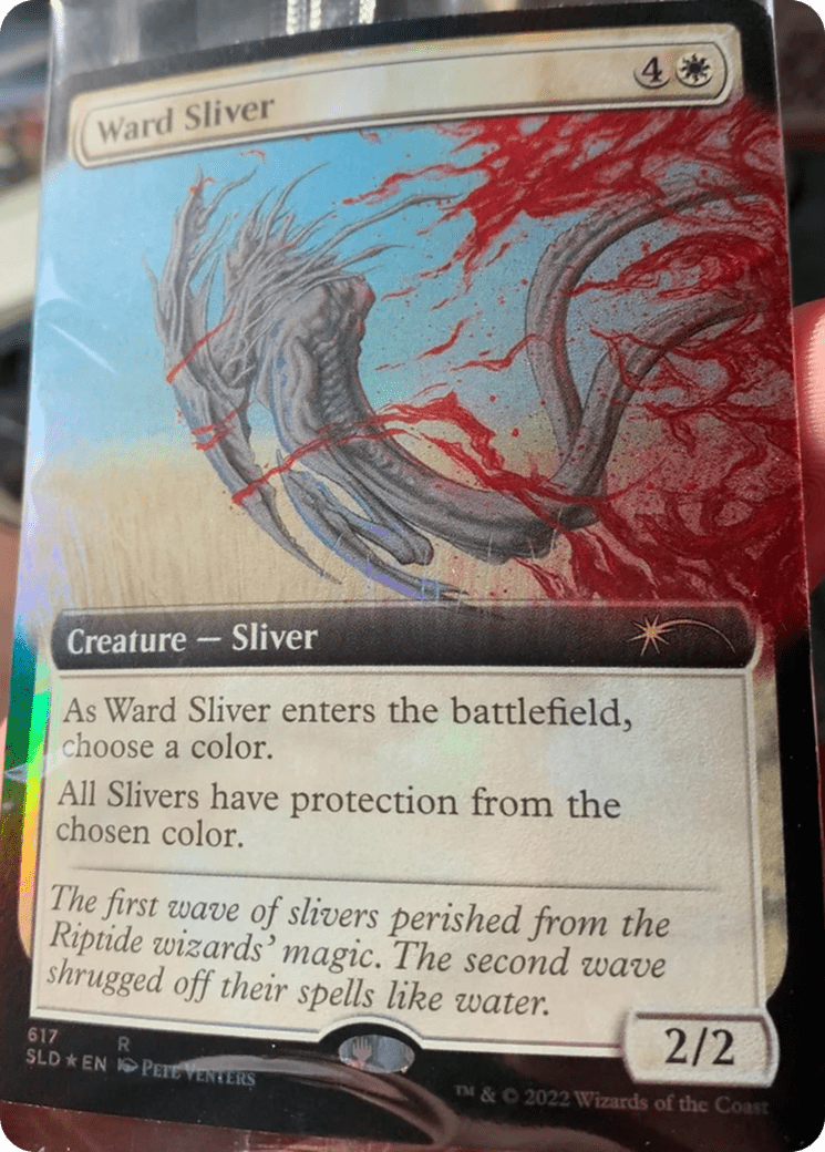 Ward Sliver (Extended Art) [Secret Lair Drop Promos] MTG Single Magic: The Gathering  | Multizone: Comics And Games