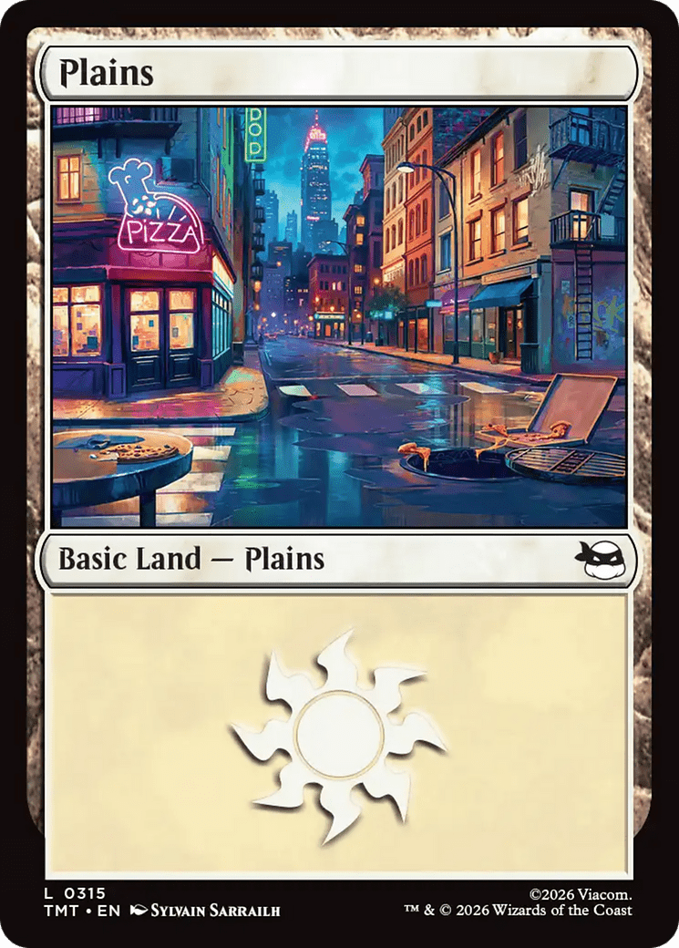 Plains (0315) [Teenage Mutant Ninja Turtles] MTG Single Magic: The Gathering  | Multizone: Comics And Games