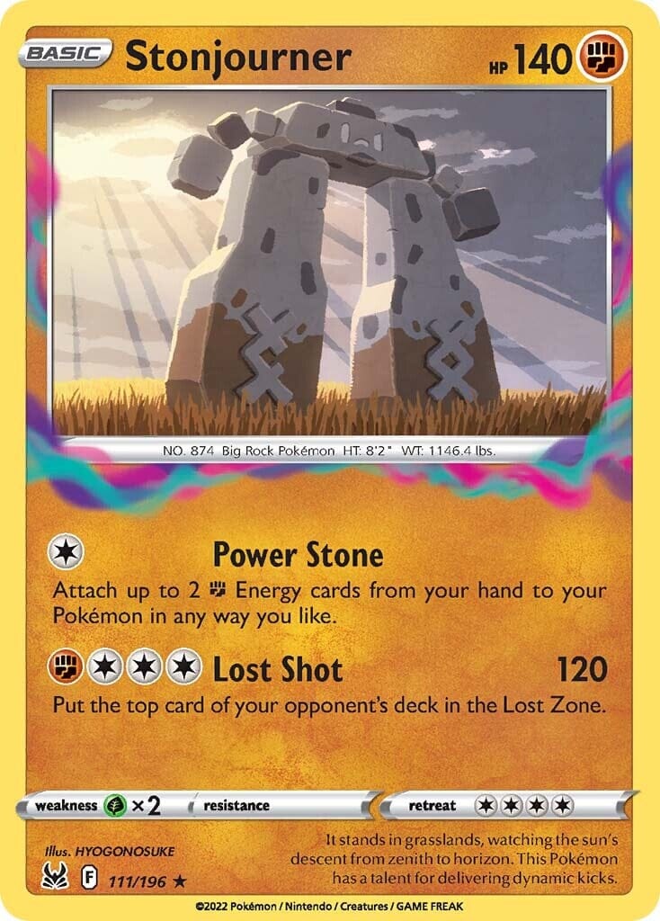 Stonjourner (111/196) [Sword & Shield: Lost Origin] Pokemon Single Pokémon  | Multizone: Comics And Games