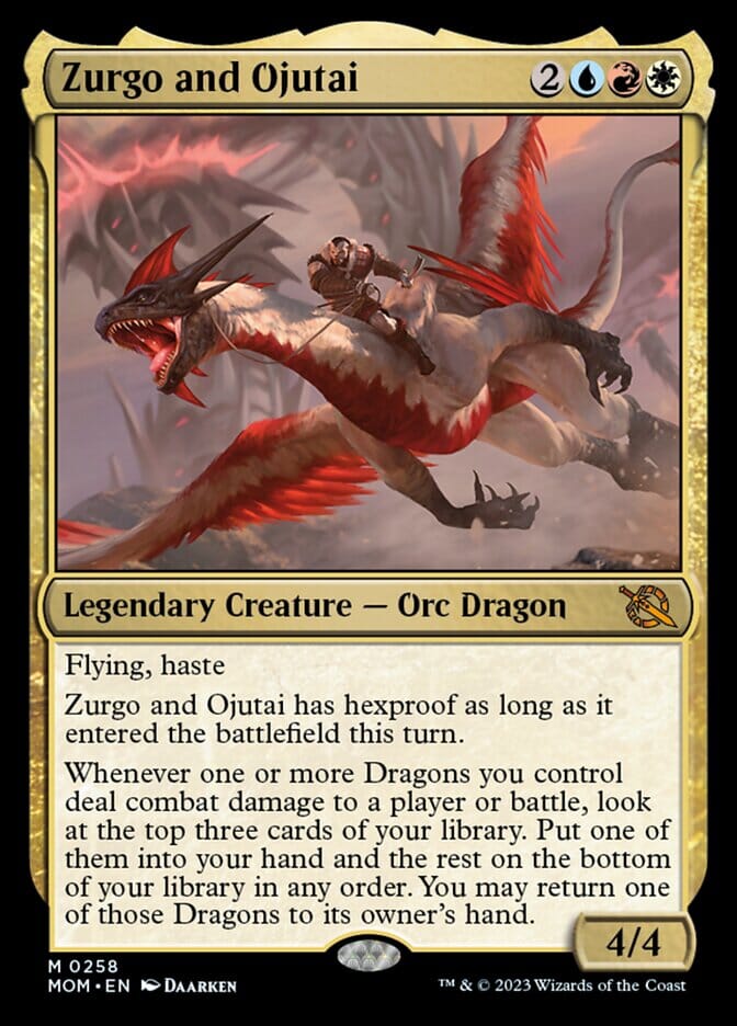 Zurgo and Ojutai [March of the Machine] MTG Single Magic: The Gathering  | Multizone: Comics And Games