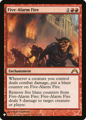 Five-Alarm Fire [The List] | Multizone: Comics And Games