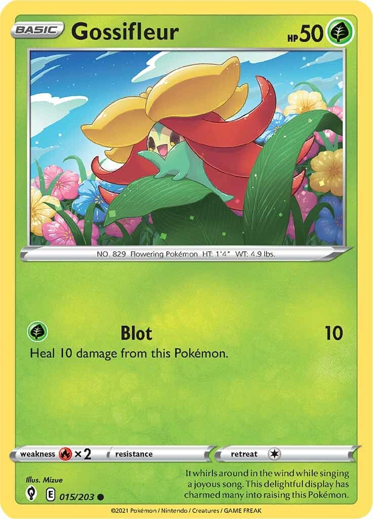 Gossifleur (015/203) [Sword & Shield: Evolving Skies] Pokemon Single Pokémon  | Multizone: Comics And Games