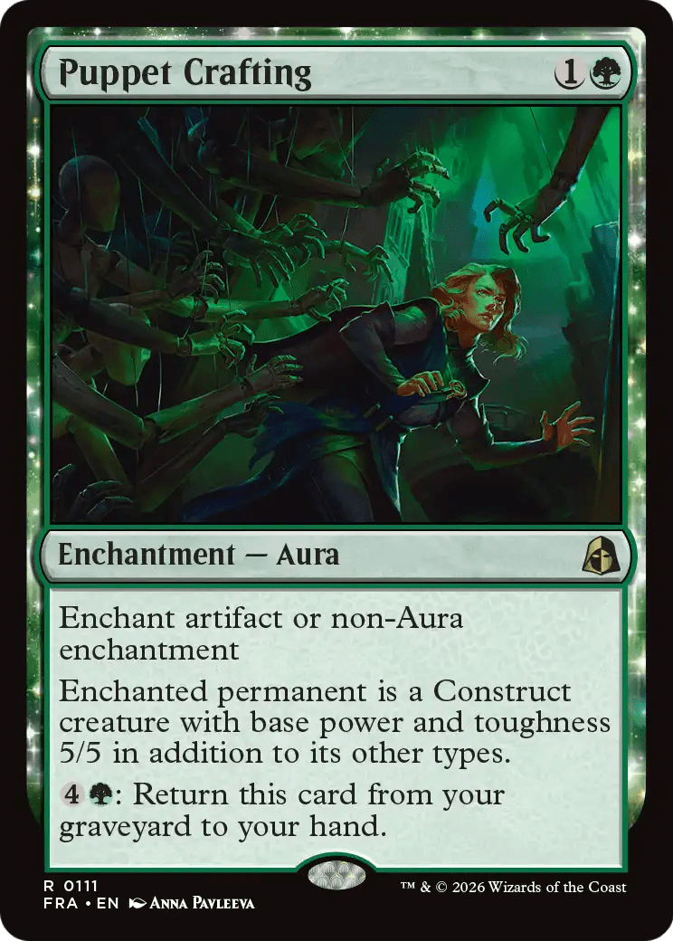 Puppet Crafting [Reality Fracture] MTG Single Magic: The Gathering  | Multizone: Comics And Games