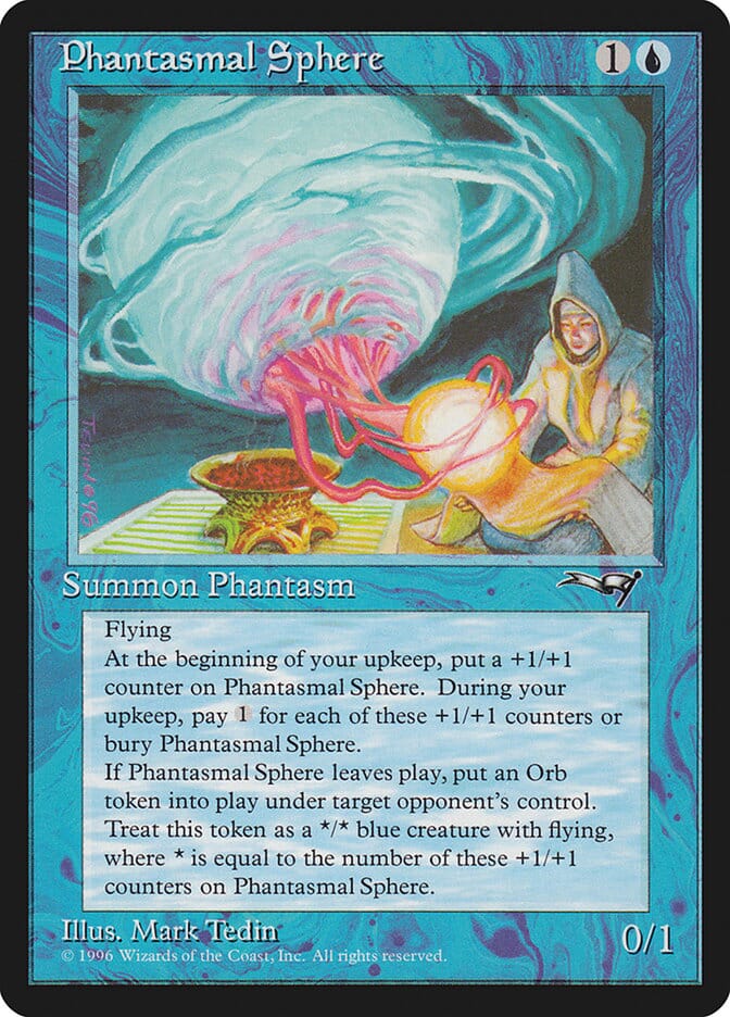 Phantasmal Sphere [Alliances] MTG Single Magic: The Gathering  | Multizone: Comics And Games
