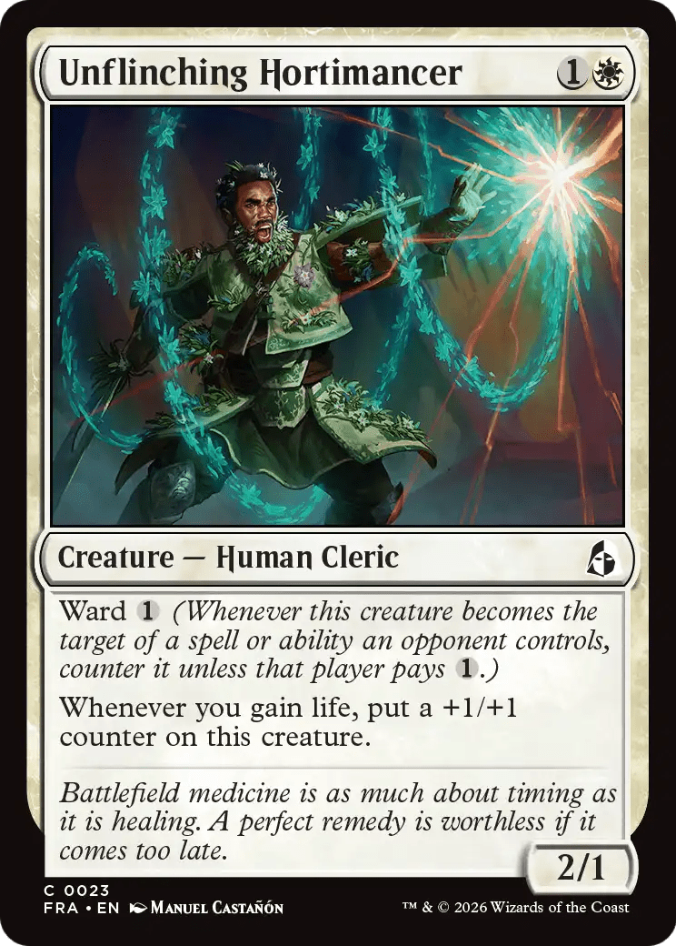 Unflinching Hortimancer [Reality Fracture] MTG Single Magic: The Gathering  | Multizone: Comics And Games