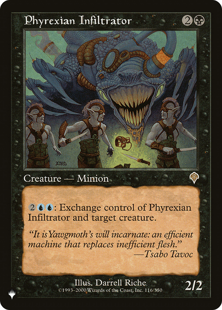 Phyrexian Infiltrator [The List] MTG Single Magic: The Gathering  | Multizone: Comics And Games