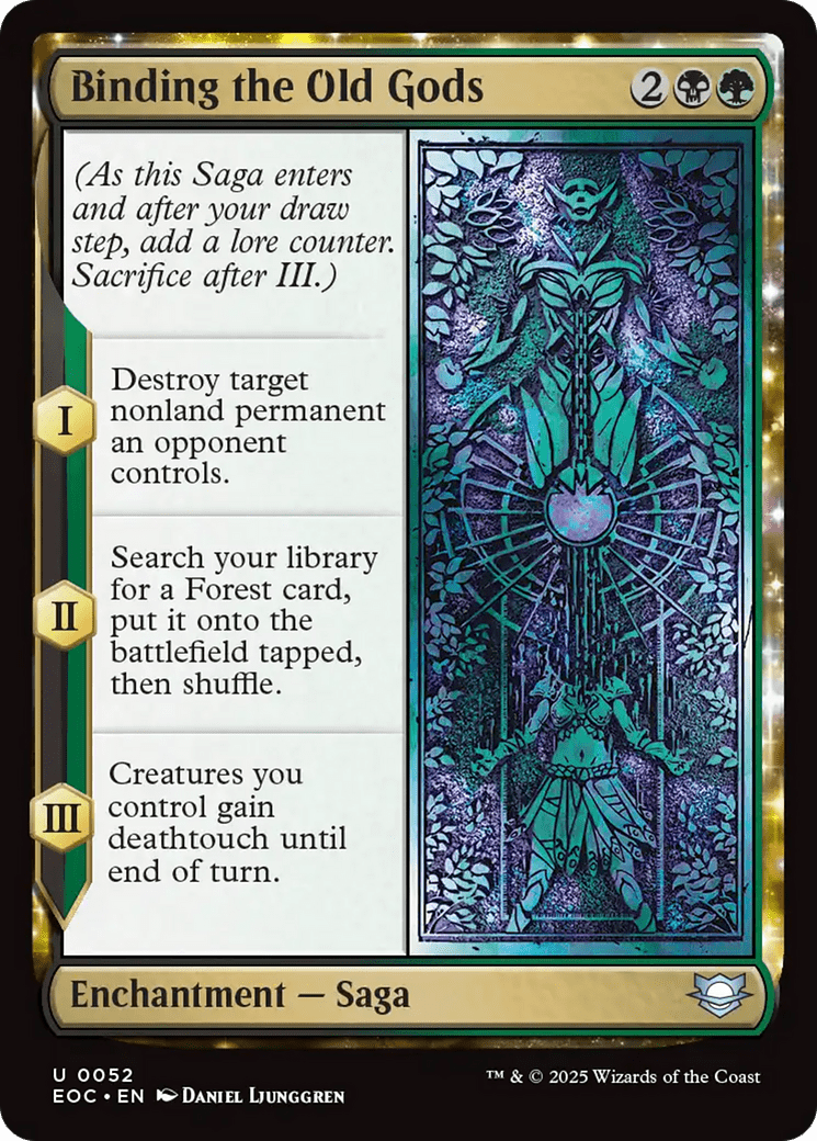 Binding the Old Gods [Edge of Eternities Commander] MTG Single Magic: The Gathering  | Multizone: Comics And Games
