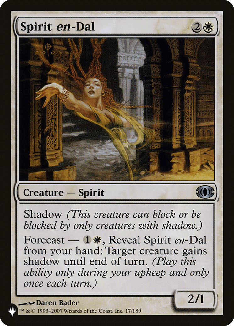 Spirit en-Dal [The List] MTG Single Magic: The Gathering  | Multizone: Comics And Games