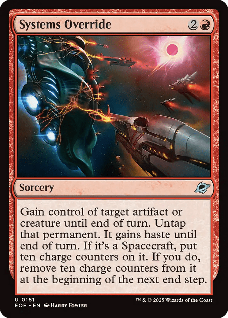 Systems Override [Edge of Eternities] MTG Single Magic: The Gathering  | Multizone: Comics And Games
