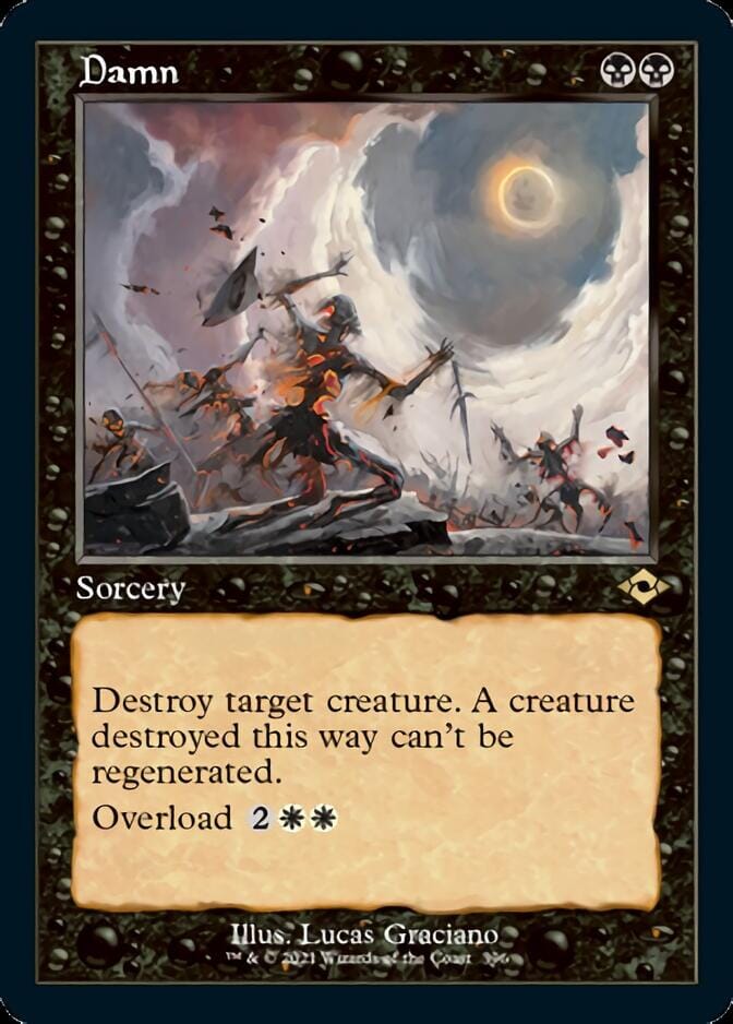 Damn (Retro) [Modern Horizons 2] MTG Single Magic: The Gathering  | Multizone: Comics And Games