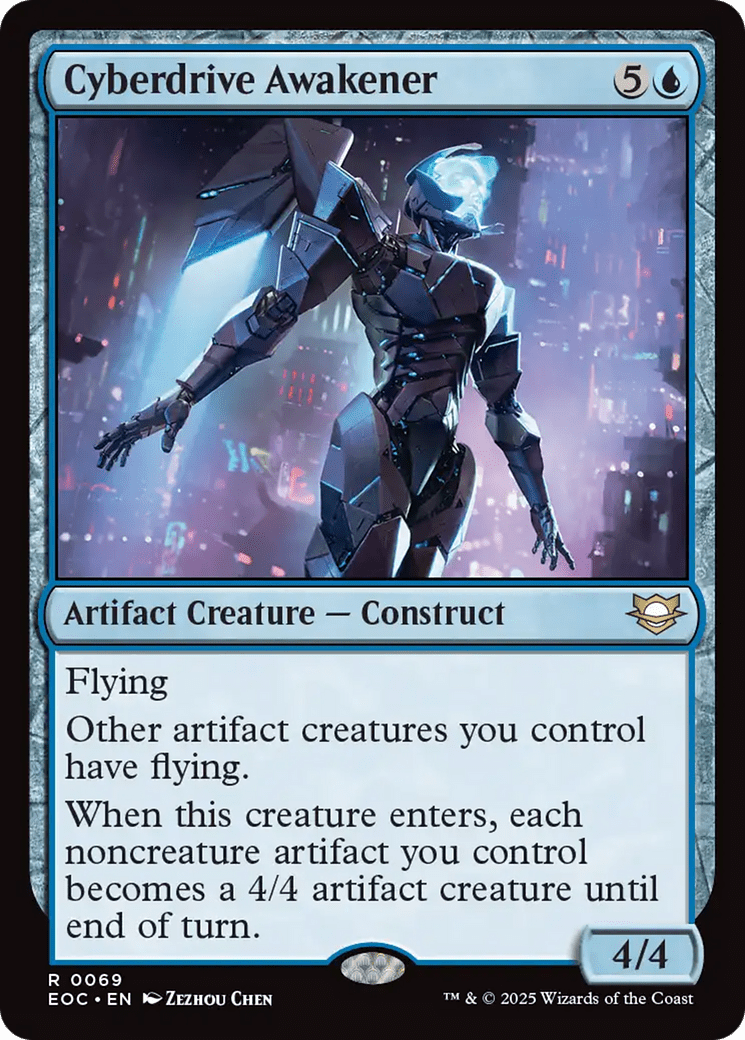 Cyberdrive Awakener [Edge of Eternities Commander] MTG Single Magic: The Gathering  | Multizone: Comics And Games
