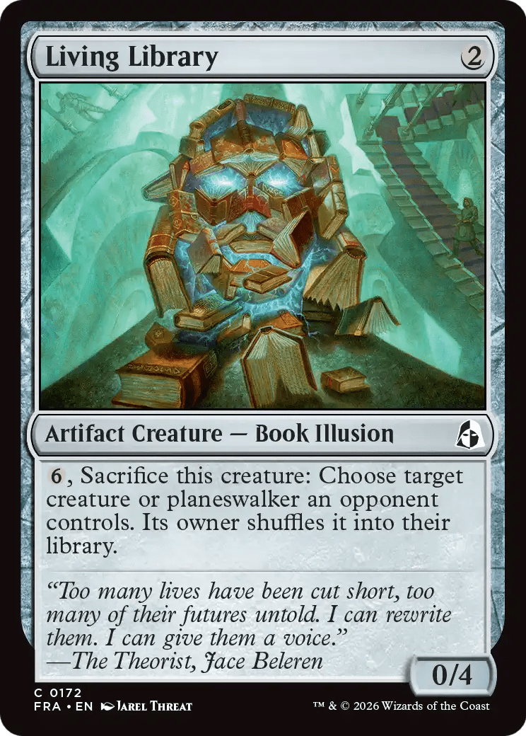 Living Library [Reality Fracture] MTG Single Magic: The Gathering  | Multizone: Comics And Games