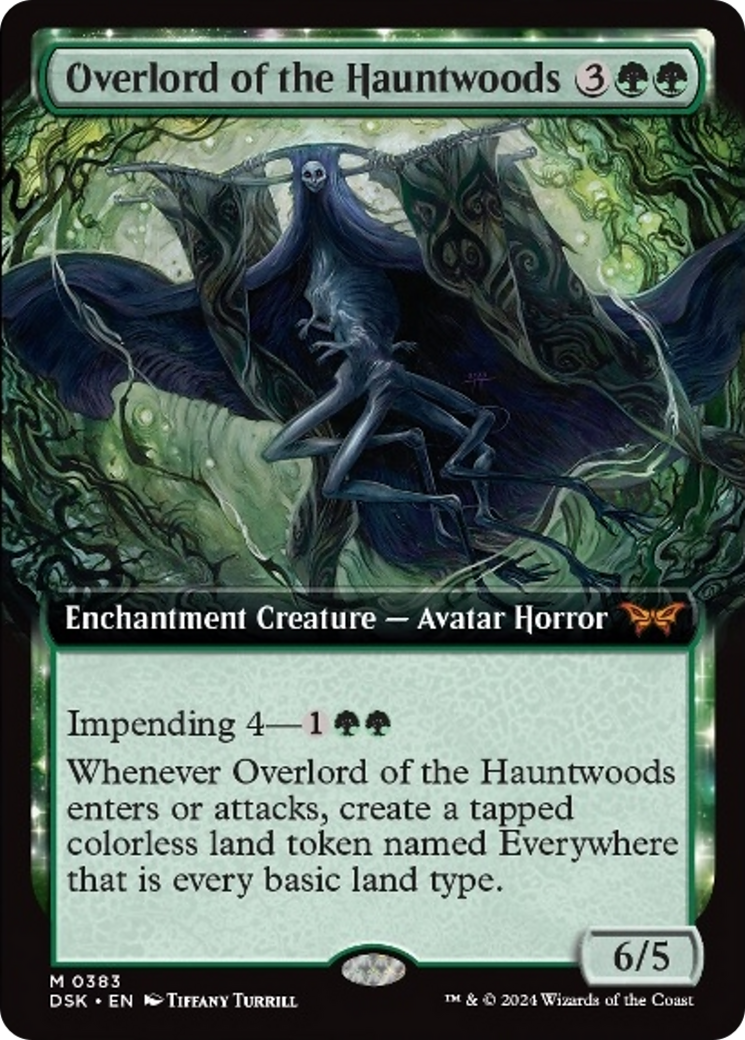 Overlord of the Hauntwoods (Extended Art) [Duskmourn: House of Horror] | Multizone: Comics And Games