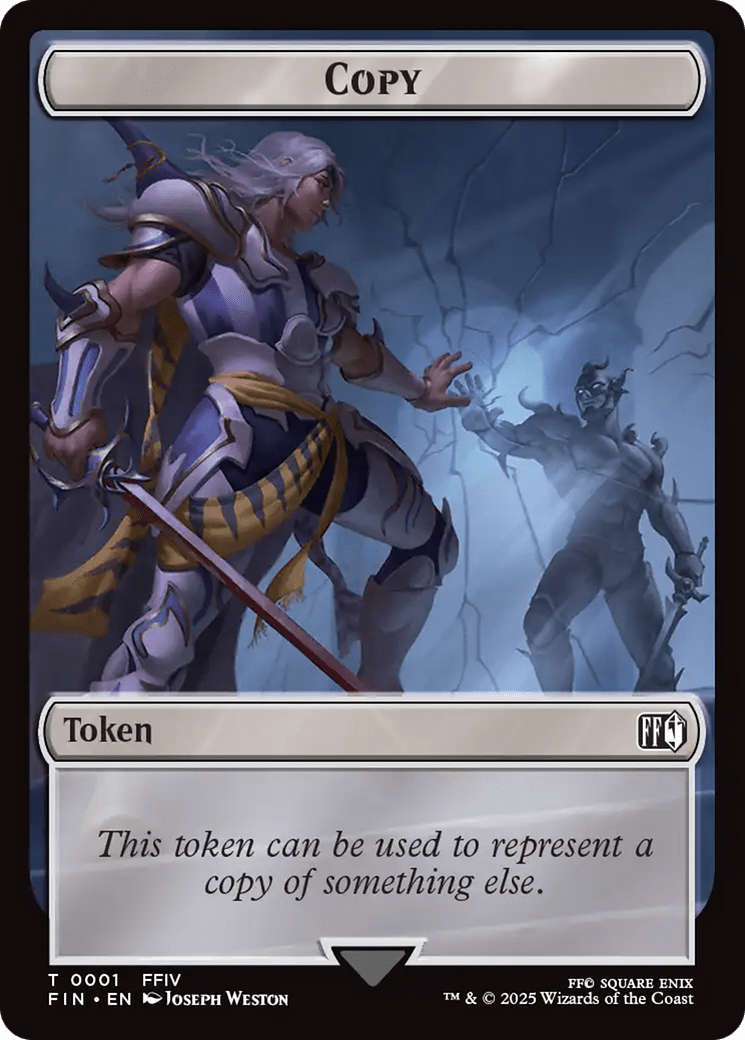 Hero (0004) // Copy (0001) Double-Sided Token [FINAL FANTASY Tokens] MTG Single Magic: The Gathering  | Multizone: Comics And Games